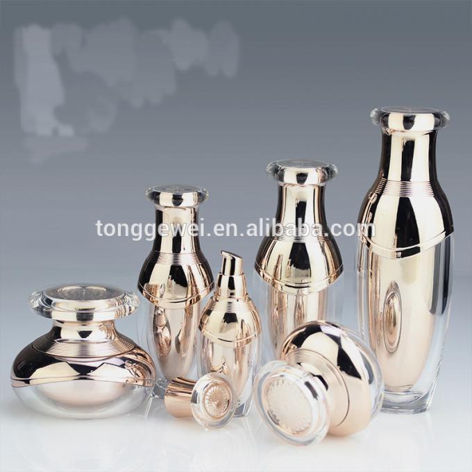 Оптовая продажа горячей бутылки опарника сливк надувательства 15ml 30ml 50ml 100ml 15g 30g 50g роскошной акриловой косметическая