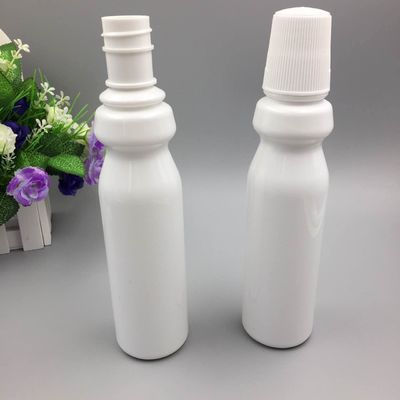Measuring 350ml Plastic Mouthwash Bottle White ISO9001