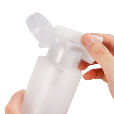 160ml Nail Plastic Lotion Bottles Transparent Shampoo Bottle