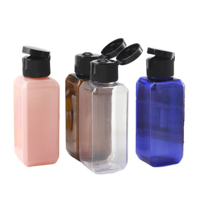 Amber 250ml Plastic Lotion Bottles Shampoo Clear UV Electroplated