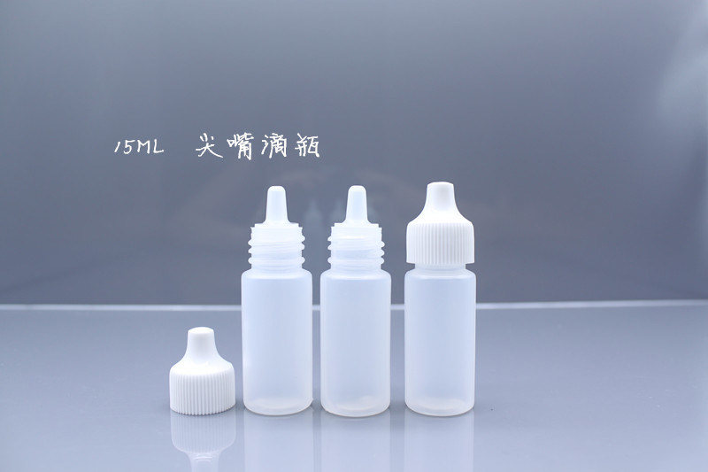 White 100ml Ldpe Dropper Bottle Tip HDPE Amber Drop Bottle